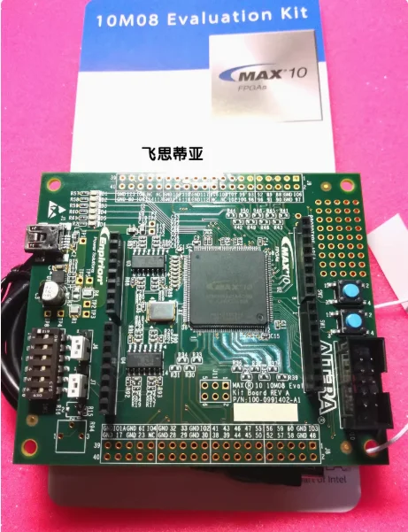 

Для платы разработки в наличии Altera EK-10M08E144 Eval Kit MAX 10, FPGA 10M08S