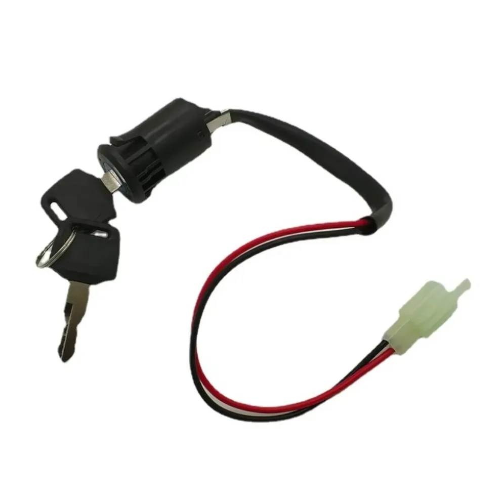 Motorcycle Ignition  Start Switch Key Lock For ATV 50cc-125cc Kart Scooter Universal 2 Wire Four Cross Country 1SET