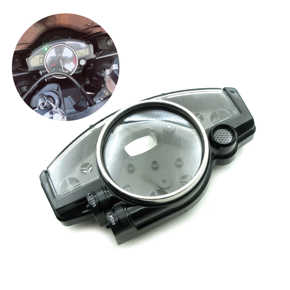 

For Yamaha R1 R6 YZFR6 2006-2016 YZFR1 2004-2006 Motorcycle Gauge Odometer Instrument Tachometer Housing Cover Speedometer Parts