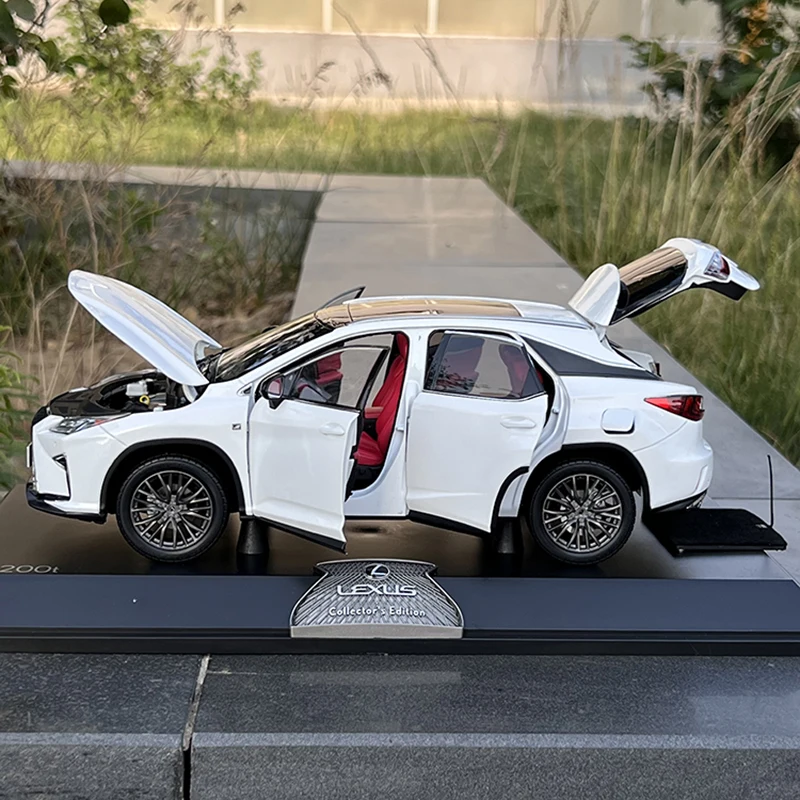 1/18 Alloy Lexus RX 200T RX200T SUV Metal Diecast Model Car Ornament Boy Gifts Display Box Collection