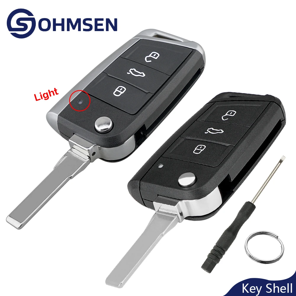 

Чехол для дистанционного брелка 3B для VW MQB Golf VII MK7 Skoda Octavia A7 Fabia Seat Leon