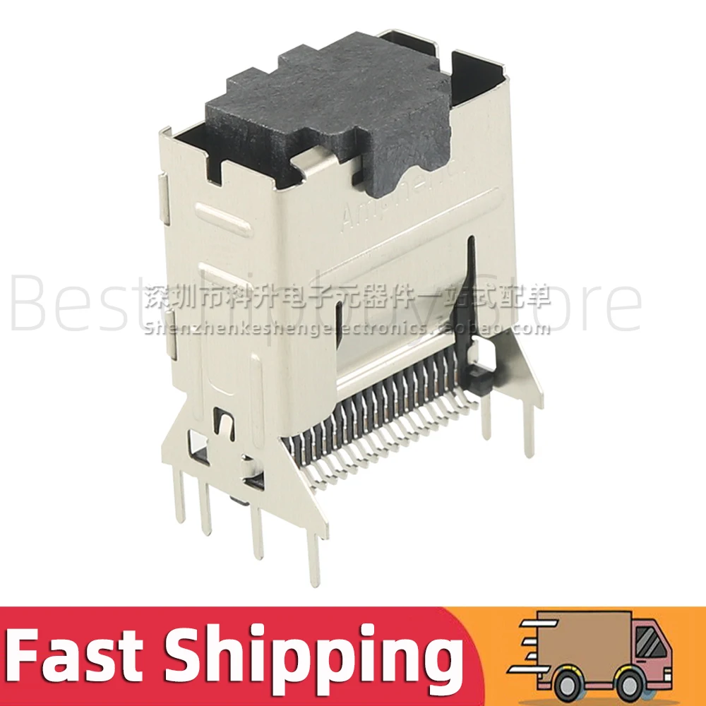 2pcs G40MV36R12BEU 6Gb/s MINI SAS Jack Vertical SMT Board Connector SFF-8087 SAS 2.0 DIP 36P 36Pin G40MV36R12BEU
