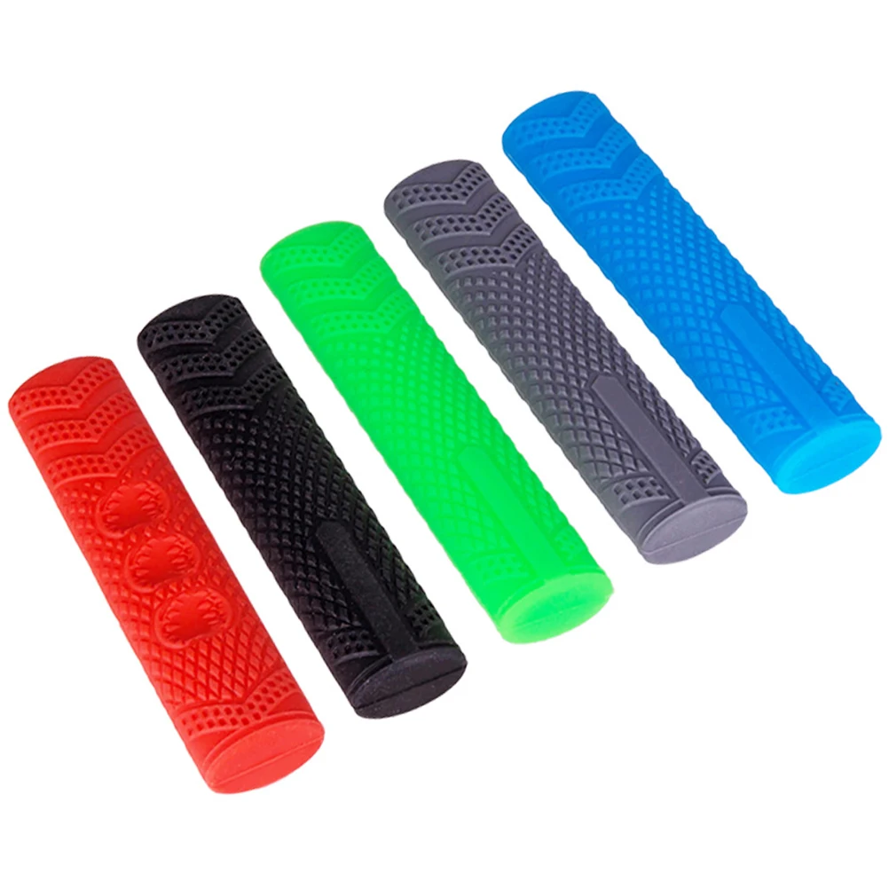 

4Pcs Bike Brake Silicone Sleeve Professional Anti Slip Brake Handle Covers Cycling Accessory Universal Type Black