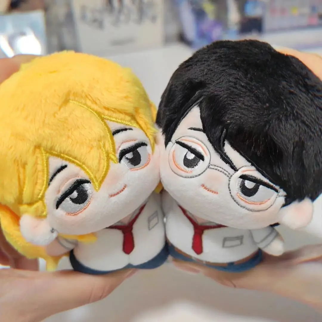 10cm Anime Doukyuusei Kusakabe Hikaru Sajou Rihito muñeco de peluche Cosplay muñeco de algodón llaveros bolsa colgante juguetes regalos para niños