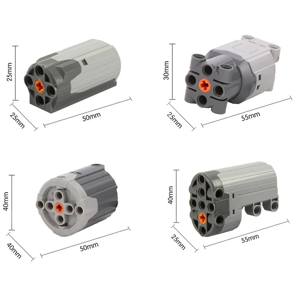 Power Function Technisches MOC-Teil AA-Batteriekastengehäuse, kompatibel mit Legoeds 8881 8883, Roboterauto, mechanische Power-Gruppe, DIY-Spielzeug