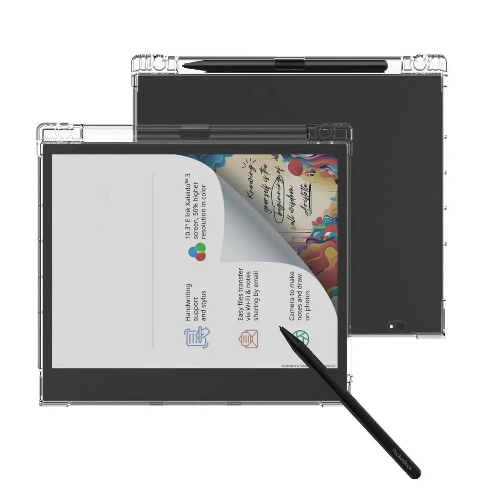 Air Bag 10.3 Inch E‑note Case with Pen Slot Anti-fall Protective Cover TPU Wear Resistant for PocketBook InkPad Eo
