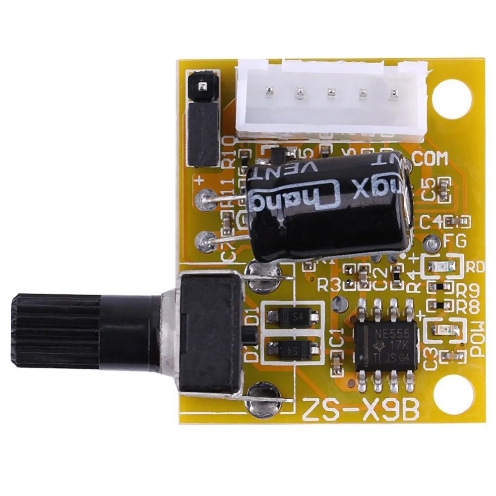 DC 5V-15V Brushless Motor Driver 15W Sensorless BLDC Speed Controller 3-Phase Reverse Not Burn Motor Speed Regulator