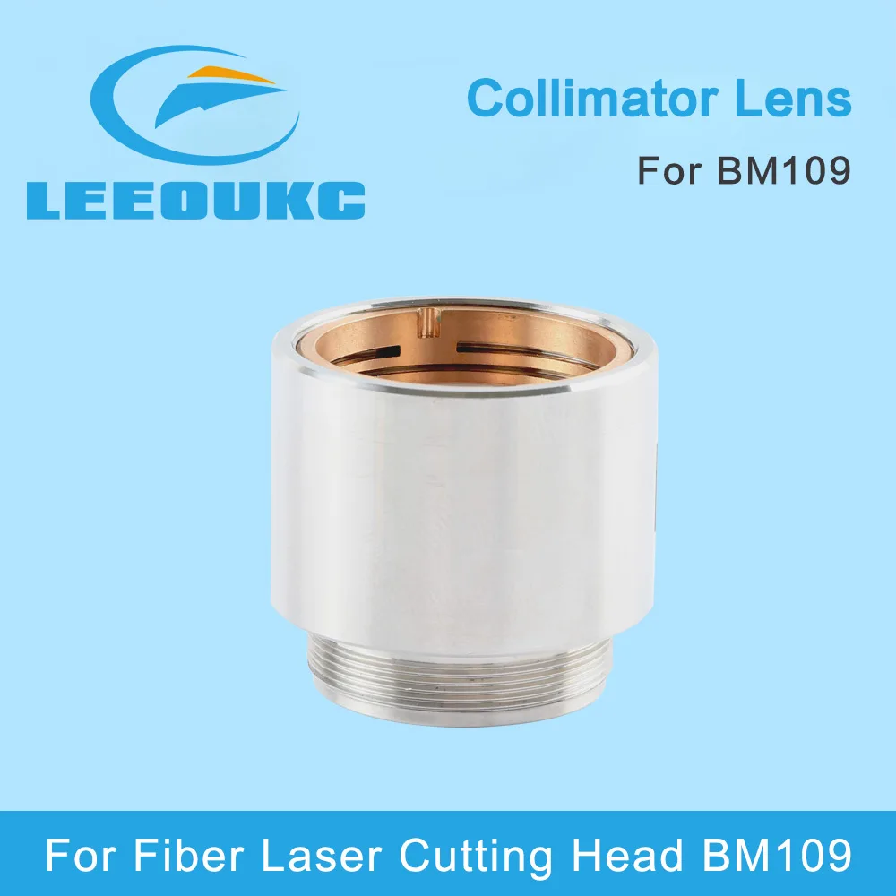 

LEEOUKC Fiber Laser Focusing/Collimating Lens D28 F100 125mm Used For Raytools BM109 Auto Focus Fiber Laser Cutting