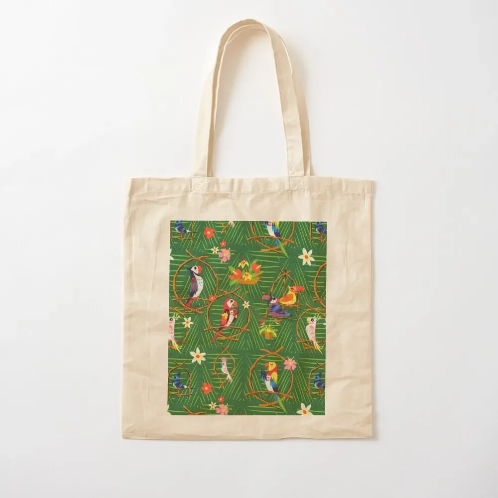 

Enchanted Tiki Room Tote Bag Fabric bag tote bags aesthetic Canvas shoulder bag