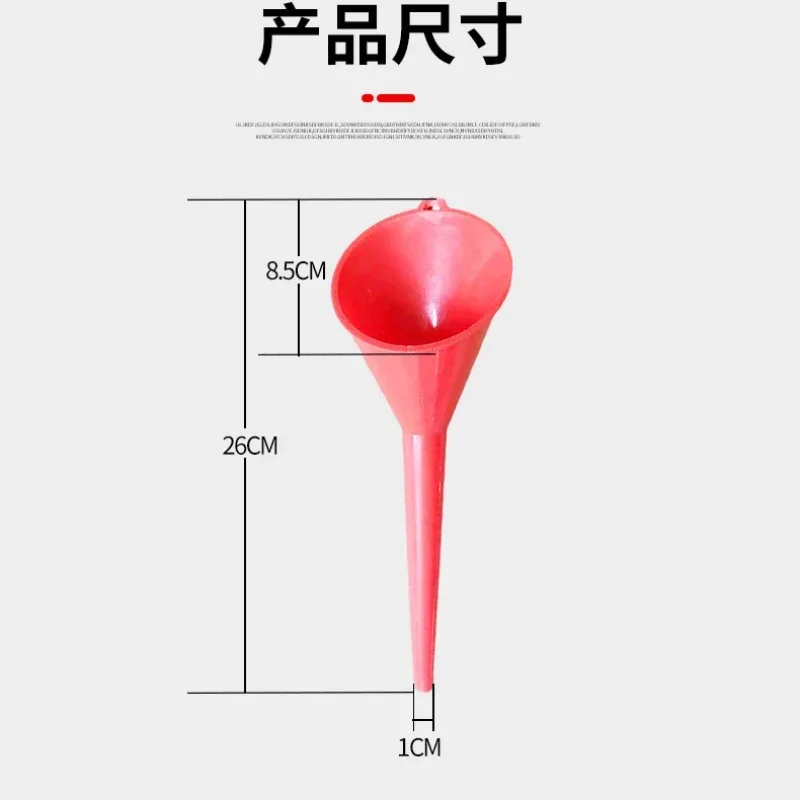 Auto Trichter Benzin Öl Kraftstoff Füllung Werkzeuge Anti-splash Kunststoff Lange Stiel Trichter Motorrad Tanken Werkzeuge Auto Zubehör