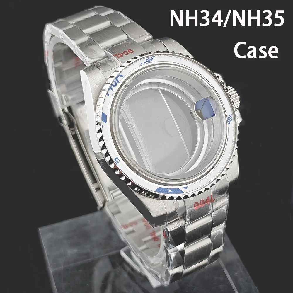 

NH35 case NH34 case men's watch stainless steel case suitable for NH34/NH35 movement watch accessories
