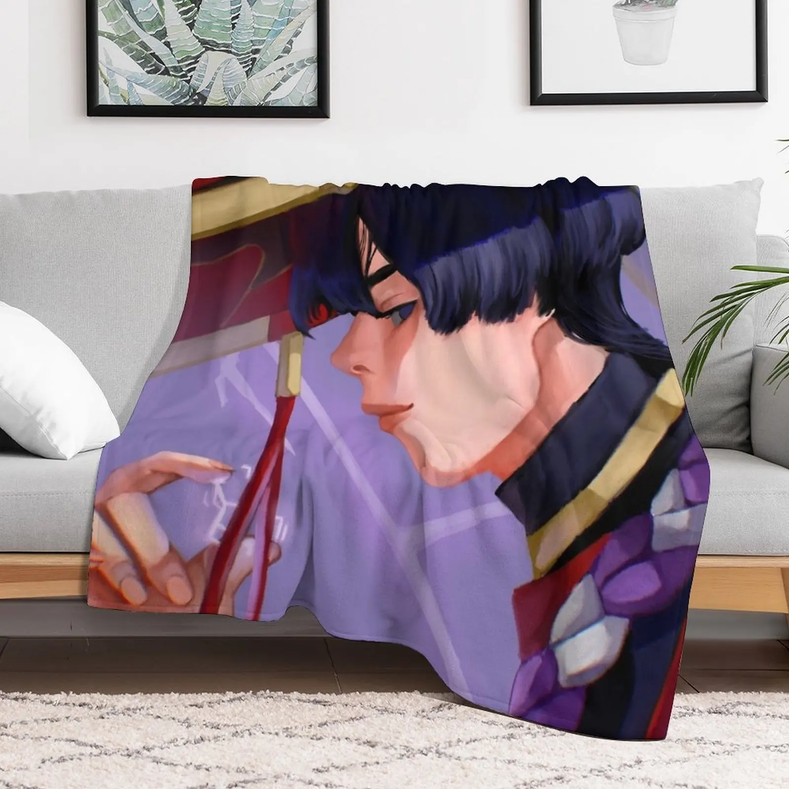 Scaramouche Throw Blanket