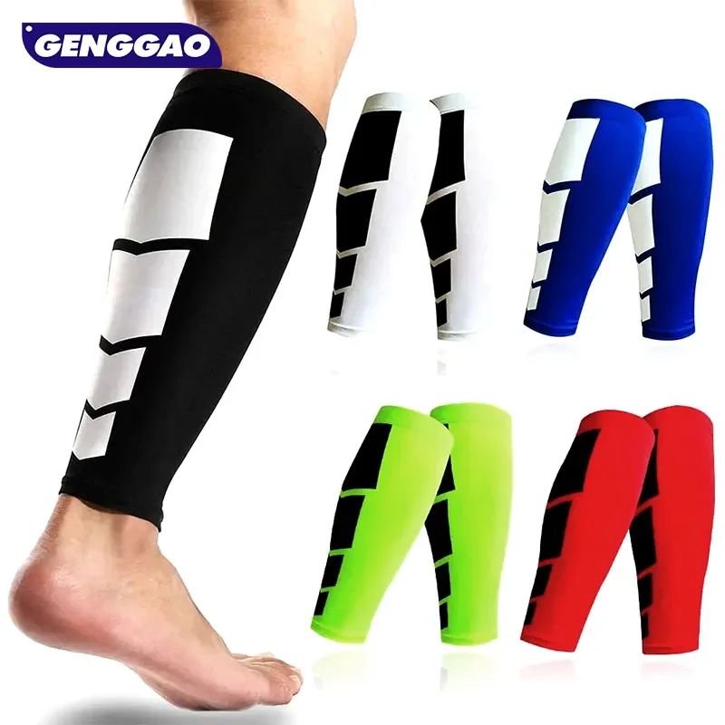 

1Pcs Calf Compression Sleeves for Men & Women - Leg Sleeve and Shin Splints Support - Calf Brace for Running, Shin Splint