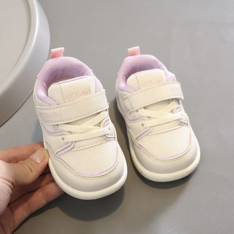 Spring Children Shoes Baby Girls Boys Sneakers Soft Soled Anti Slip Lightweight Infant Toddler Shoes Kids First Walkers Shoes