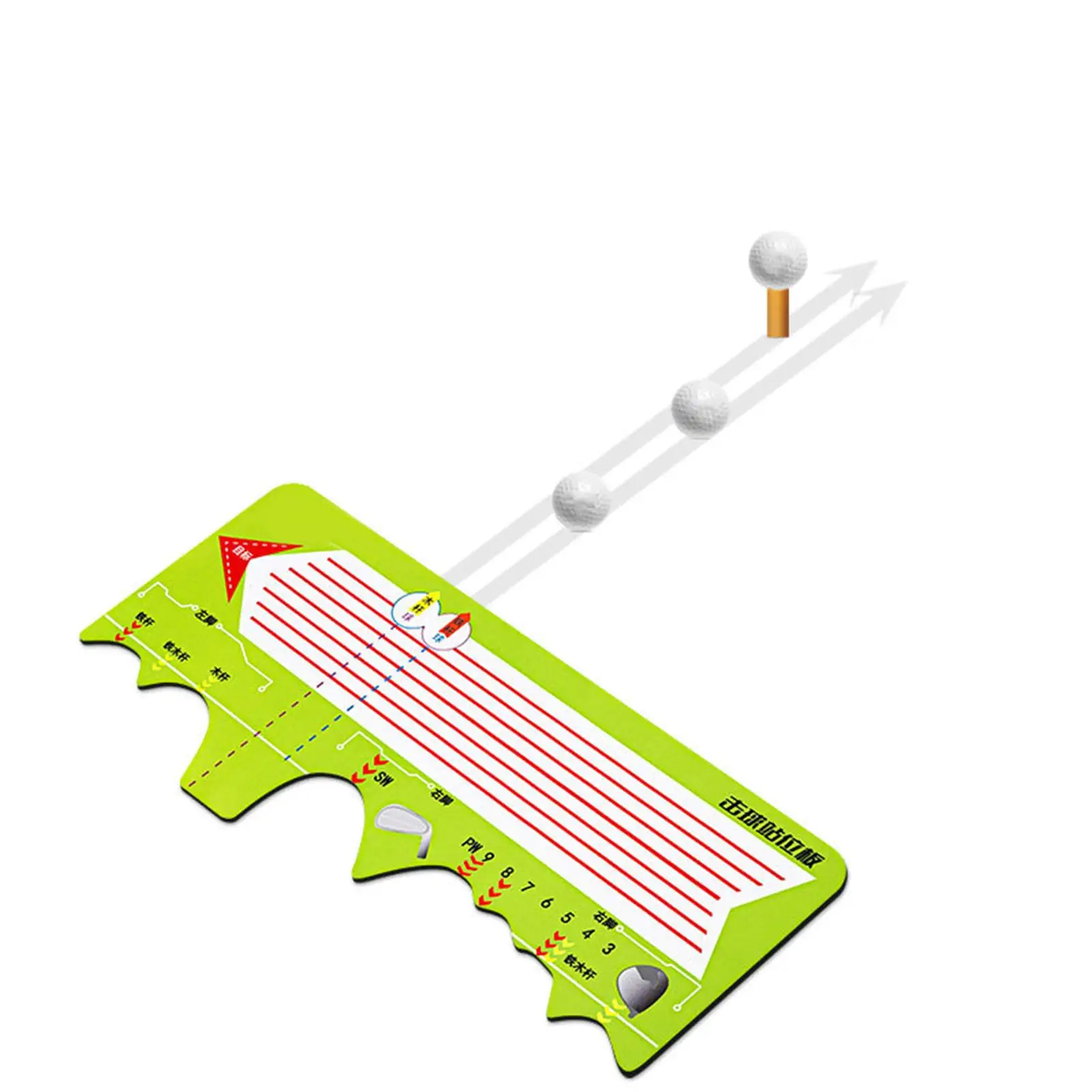 

Premium Golf Training Mat - Enhance Your Swing with this High-Quality Aid