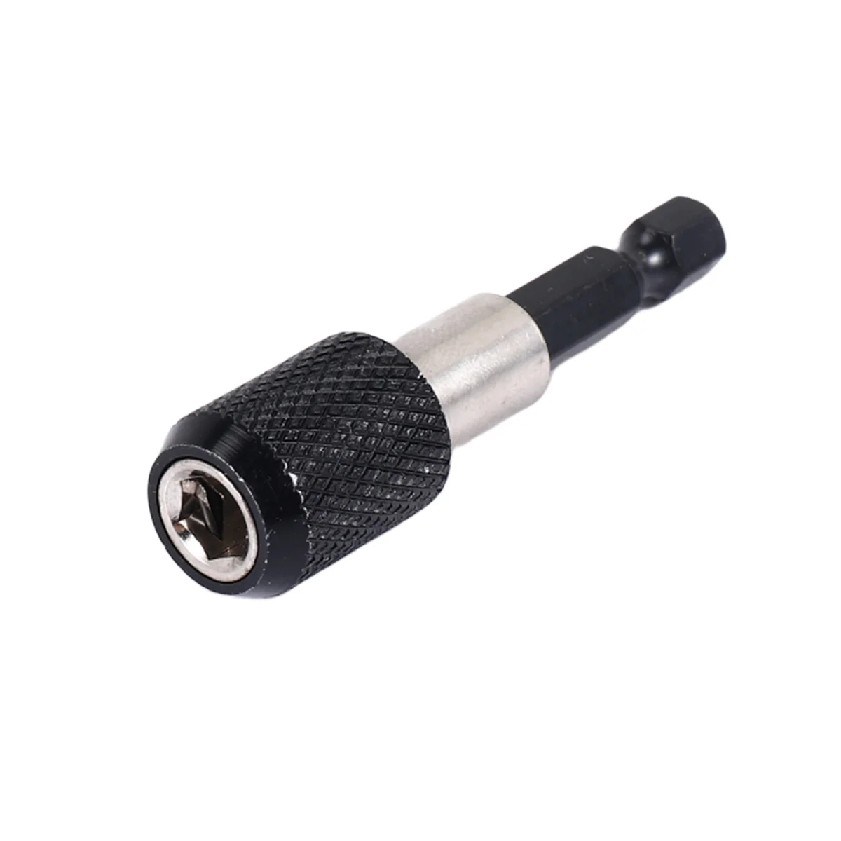 

ABKM 1/4 inch Impact Drive Hex Shank Quick Release Change Holder Bit Drill Chuck Adapter