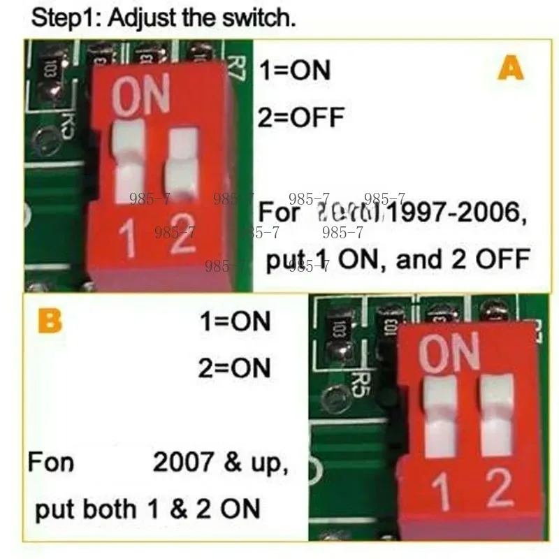 SRS Air-bag Faulty Warning Code Bypass, Passenger Seat Occupancy Mat Sensor Emulator for E60 E90 X5 X6 E92 E46 E64 - view 4