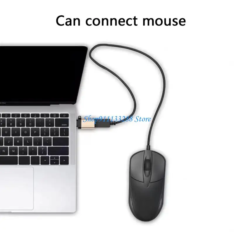 G88D Metal USB3.0 to Type C Converter For Data Transfer And Charging Supported