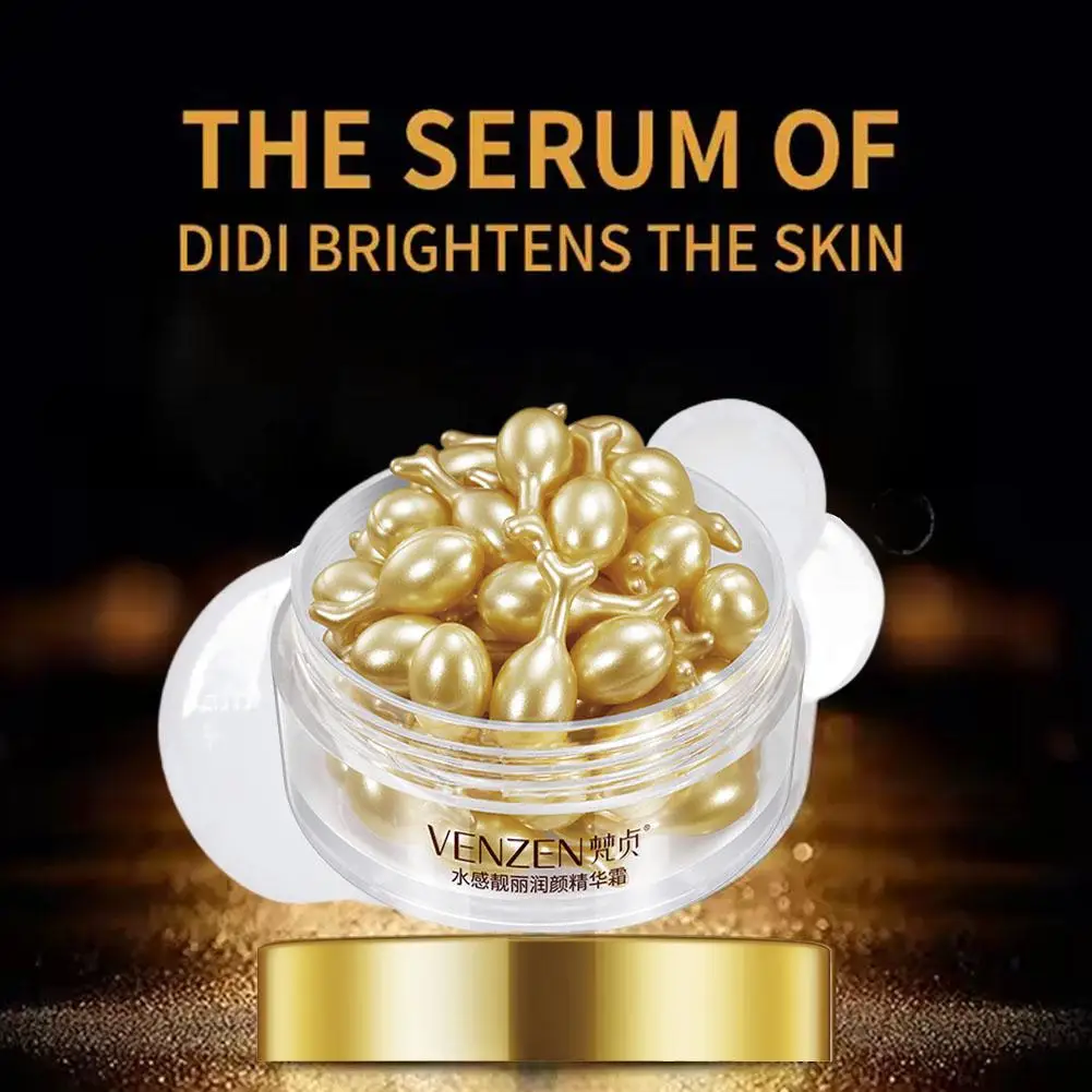 

30Pcs Placenta Face Care Capsule Serum Hydrating Moisturizing Brighten Hyaluronic Acid Essence Deeply Nourishes Skin Care