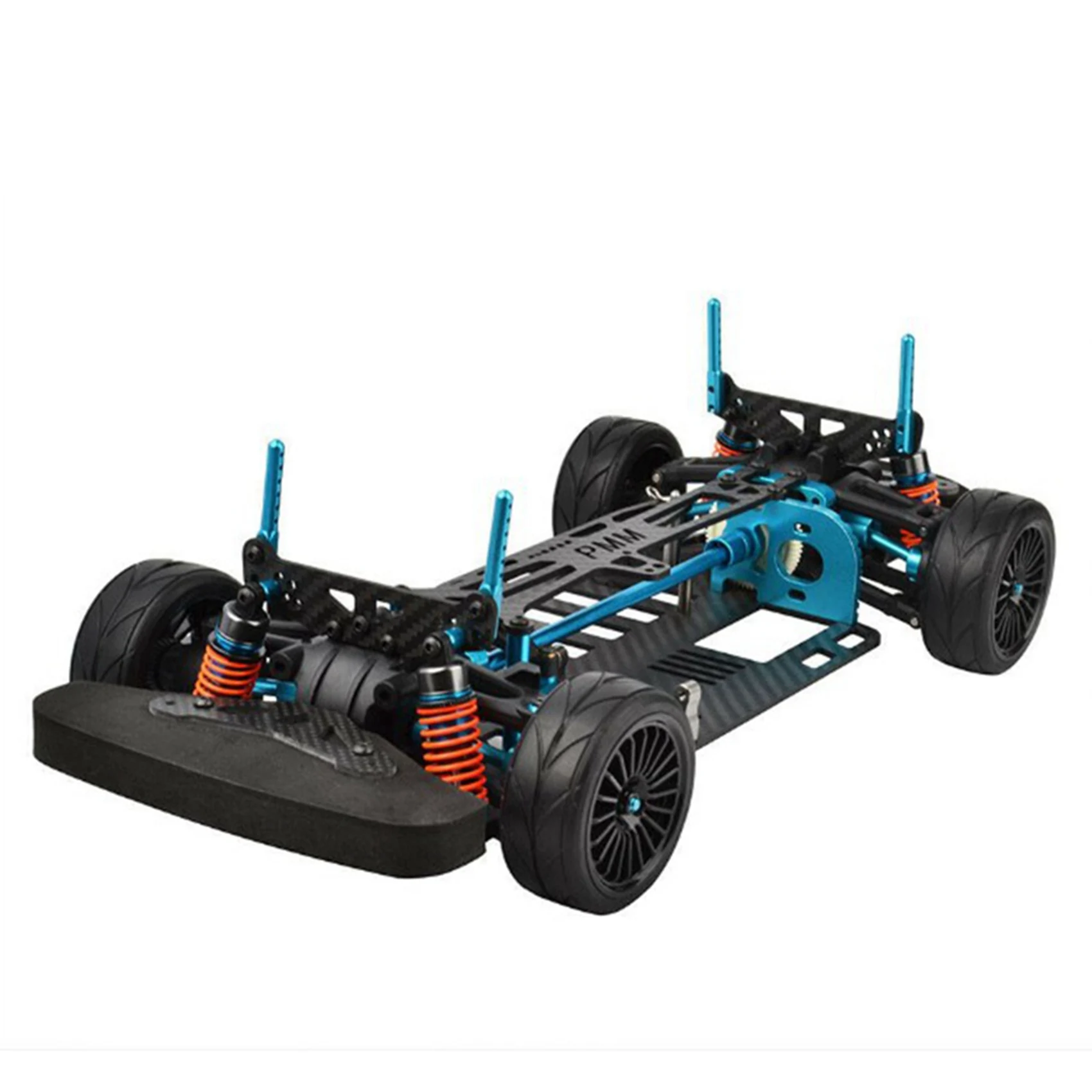 FBIL-2X Front Bumper Sponge Foam For TAMIYA TT-01 TT-02 TT01 TT02 1/10 RC Car Upgrade Parts Spare Accessories,Blue