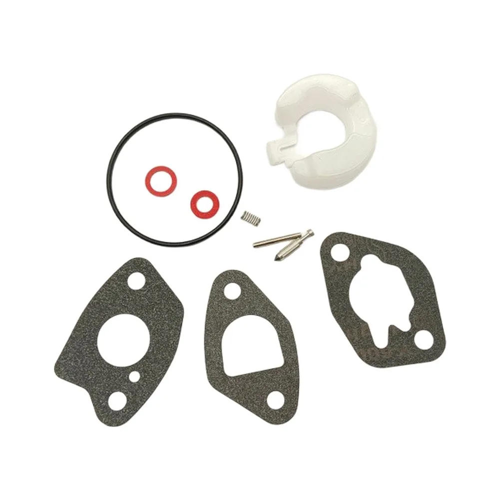 Silver Carburetor Float Bowl Kit Needle Valve Set Robust Metal Construction Wear Resistant Parts For Honda GX200 Engine