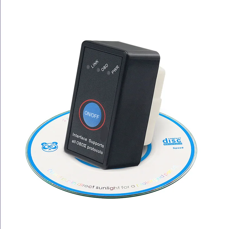 

10PCS Bluetooth switch MINI ELM327 OBD2 v1.5 automotive fault diagnosis instrument, fuel consumption detection