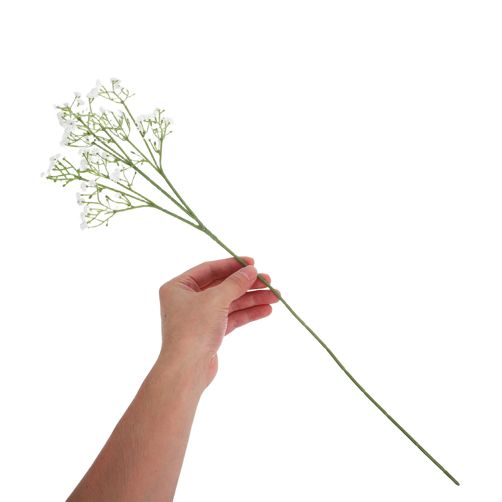 

5Pcs Artificial 's Breath - Realistic Silk Gypsophila Flowers for Wedding Decor Centerpiece Arrangements Home Party Floral