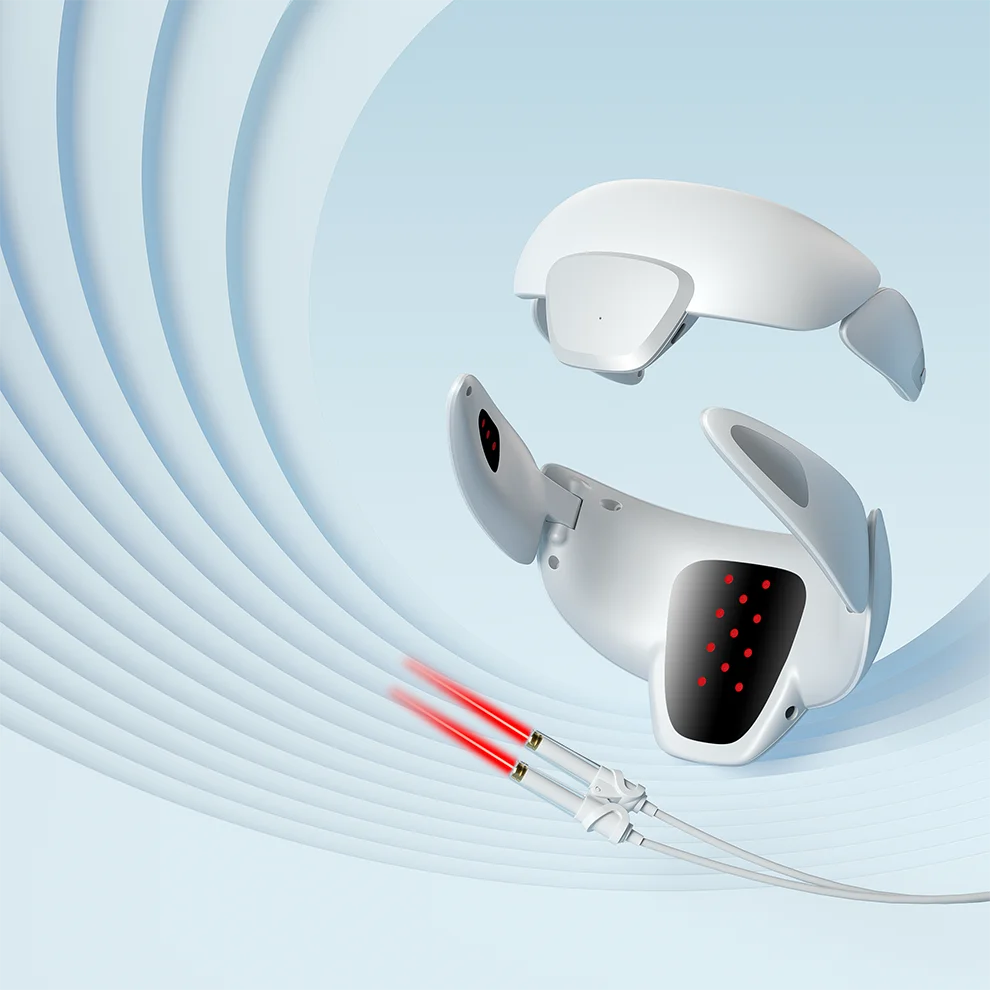 

OEM/ODM Ergonomic Neck Laser Massager, Comfort Neck Care Device for Daily Neck Relaxation