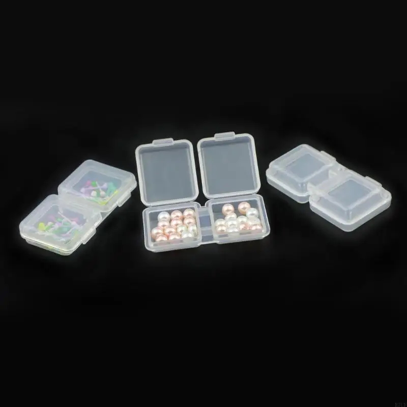 R7UF Transparent Plastic Bead Storage Container Bead Suitable for Beading