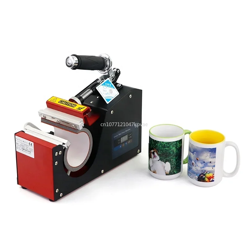 QJ Mug Heat Press Printing, Specially for Cups, Cap Printing Machine, 2022