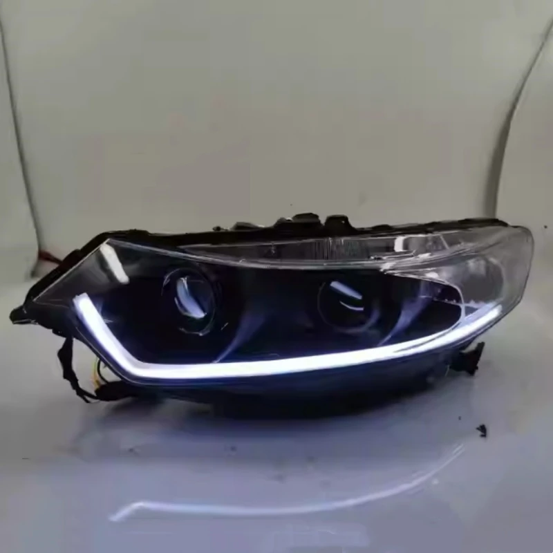 Led Lens Headlights Assembly for Honda Spirior Accord CU2 Acura TSX 2009-2014 Modified Daytime Running Light Head Lamp