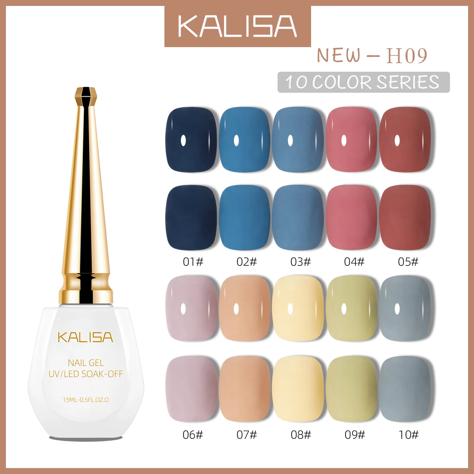 

Morandi Color Popular Fashionable Nail Gel Autumn Spring Solid Color Nail Art Versatile Varnish Semi Permanent Nail Decor