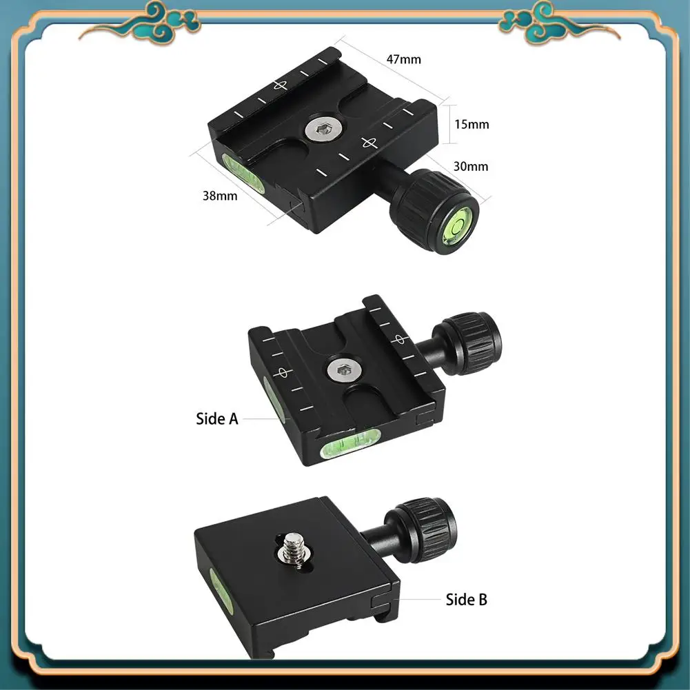 (جديد) - لوحة QR-50 سريعة الإصدار متوافقة مع رأس كرة ثلاثية القوائم من سلسلة Arca Swiss لكاميرا DSLR Monopod