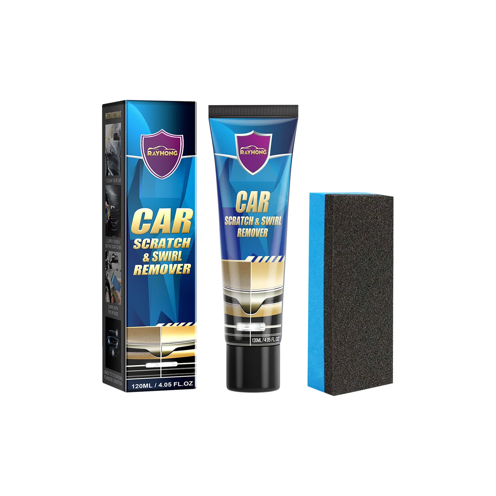 Car Scratch Remover Kit Auto Body Paint Scratches Repair Polishing Wax Swirl Removing Repair Tool Car Care Accessories Tools New image 5