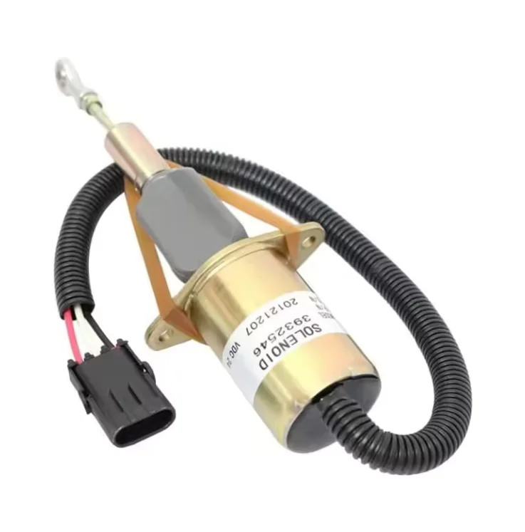 

Solenóide Válvula Flameout Controlador para Gerador Diesel, Combustível Cut-off, 3932545 DC12V