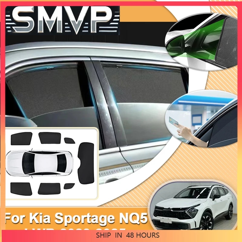 

Новинка для Kia Sportage NQ5 2023, аксессуары LWB 2024, 2025, сетчатые солнцезащитные козырьки, автомобильный щиток, занавеска на лобовое стекло, солнцезащитный козырек, защита от ультрафиолета