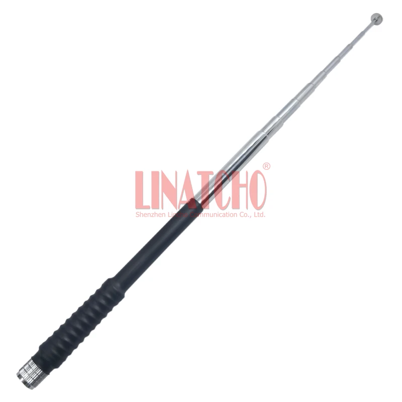 High Gain Long Distance 100cm SMA Male VHF Anti-collision Radio Walkie Talkie Telescopic Antenna