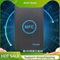 A52T NFC Reader HID 125Khz/IC/ID 13.56Mhz 125Khz 5 Frequency RFID Smart Chip Duplicator Token Writer Clone Copier Programmer