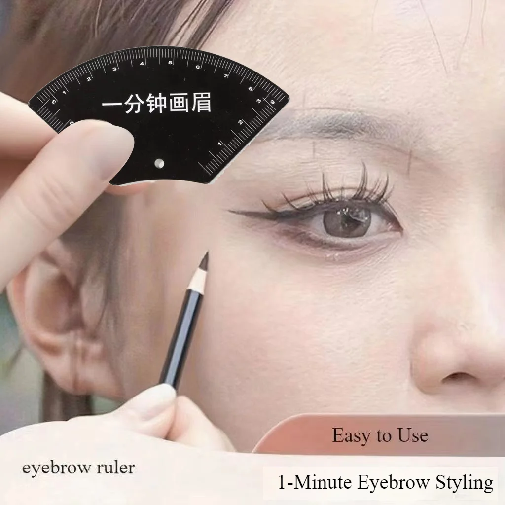 Professional Eyebrow Mapping String & Ruler Tool - 1-Minute Brow Design Stencil for Microblading & Makeup Fits Brow Bone Perfect