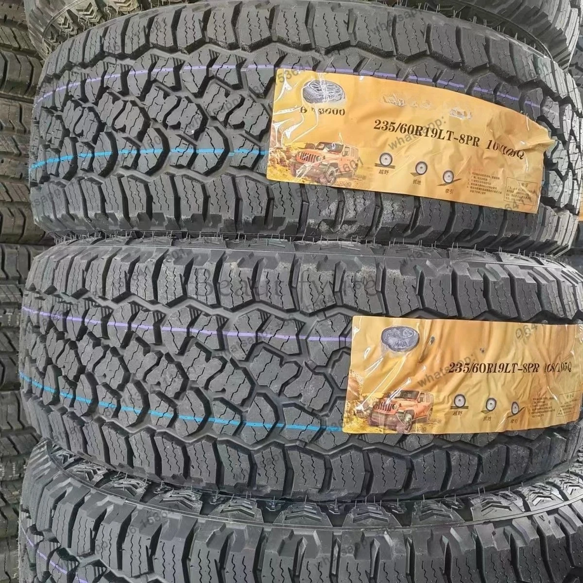 Factory direct sales LJY off-road tire 235/60R19LT 8PR thickened AT off-road tire 235/60r19