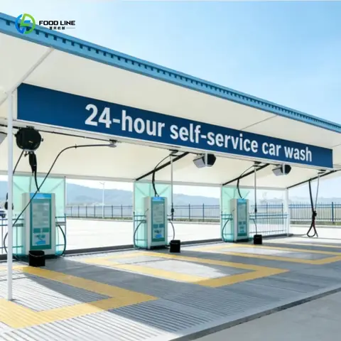 Customized Automatic Self-service Car Wash Station 24Hour Unattended Car Washing Machine Alipay Payment