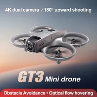 NEW Drones GT3 GPS 4K Professional HD 180° Dual Cameras 5G WIFI Brushless Motors Obstacle Avoidance FPV Foldable Quadcopter Toys