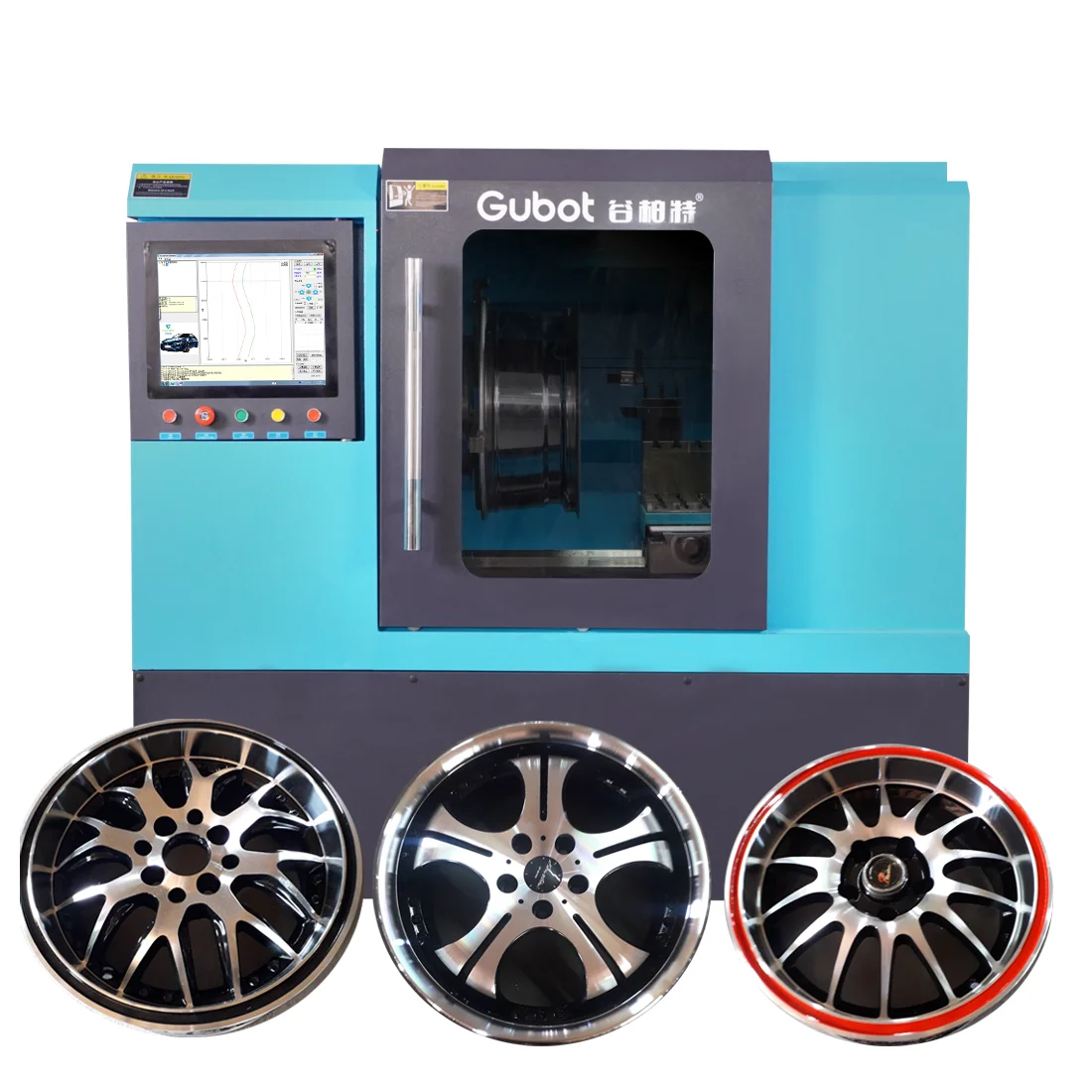 High Quality Cnc Wheel Lathe Rim Cutting Hine Alloy Wheels Repair Equipment With Certificate And Patents