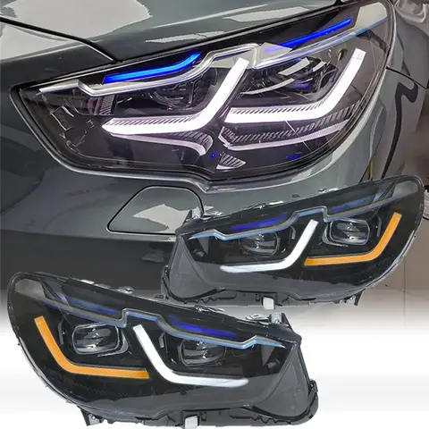 BMW F07 Led 헤드 라이트 5 시리즈 GT 5GT 자동차 전조등 2010-2017 F07 5GT 헤드 램프 Drl 프로젝터 렌즈 자동차 액세서리