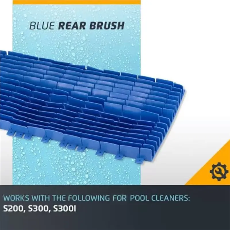 PZHI Rear Brush for Dolphin S200 S300 S300i Pool Cleaner Replacement Parts 6101311-R1 Blue