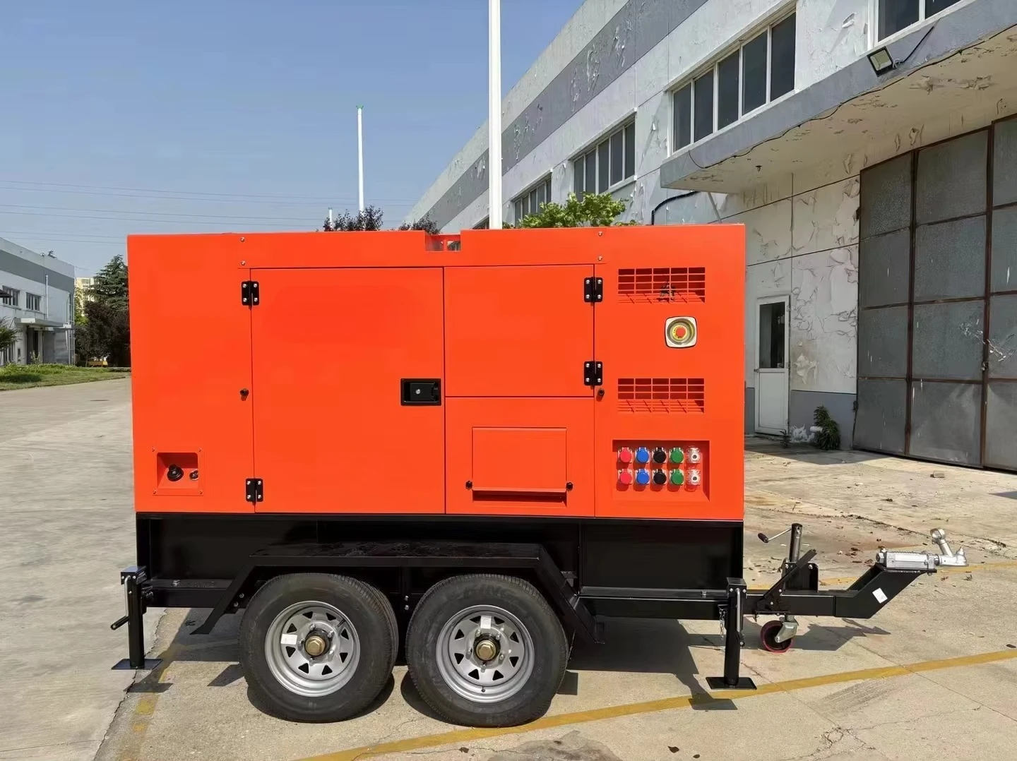 Draagbare Generator Elektrische Plant 60HZ 80kw 100kva Generator Thuis Generator met Yangdong Motor