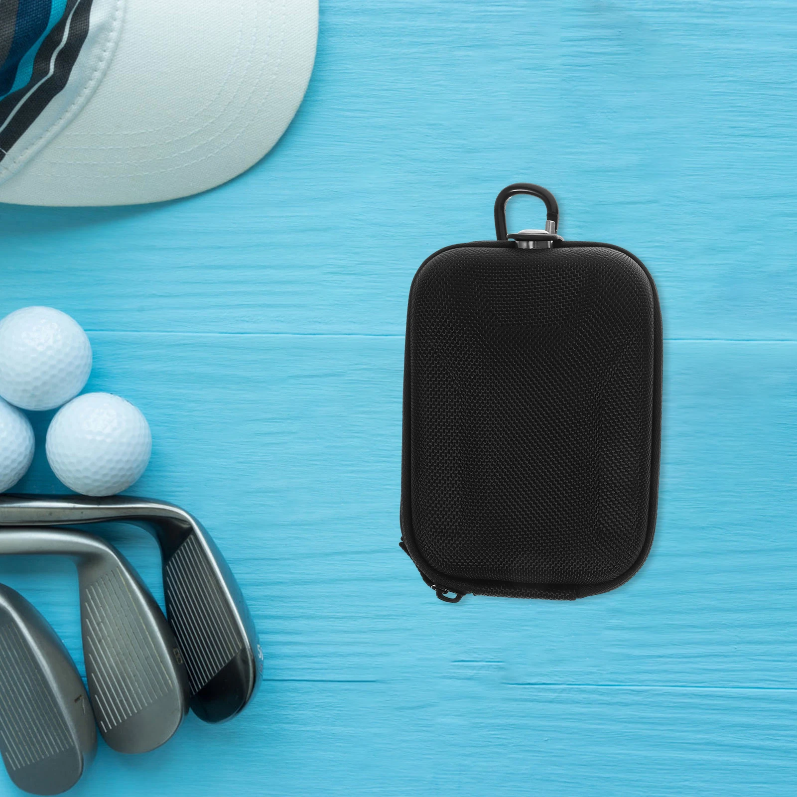 

Golf Rangefinder Case EVA Protective Storage Bag Magnetic Buckle Compact Lightweight for Golfing Ball Storage Travel Flight Bag