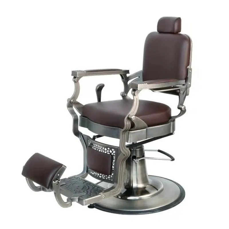 Large Chair Men's Barber Chair Barber Shop Vintage Hair Inverted Shave