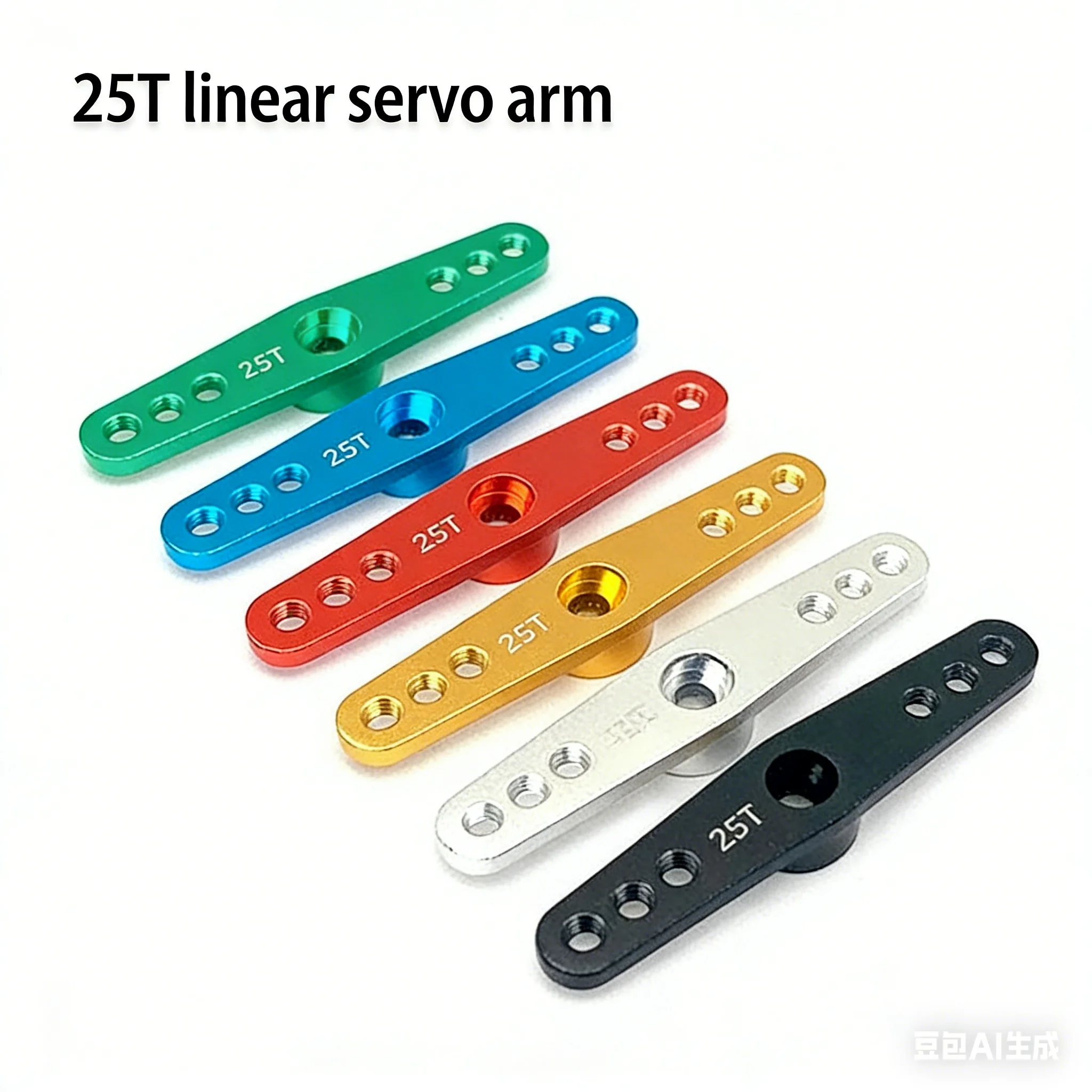 Futaba/JX Servo 3-Hole Straight Arm 25T Standard Metal Servo Horn Disc for Digital Servo