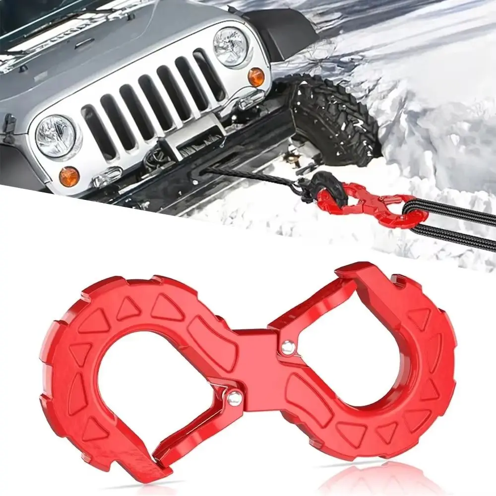 

Высокопрочный S-образный крюк, универсальный портативный двусторонний U-образный фиксатор, быстрозажимная U-образная скоба для эвакуации, аксессуары для внедорожных буксировочных крюков и прицепов